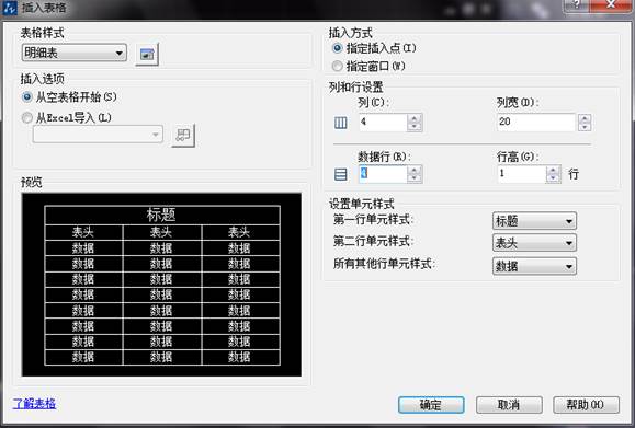 表格的創(chuàng)建、調(diào)整與文字的編輯