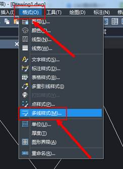 CAD多線之間的寬度及三條多線的設(shè)置方法