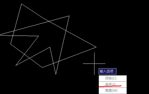 CAD怎么把分散的線段合并成一個(gè)整體