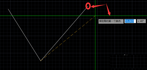 CAD怎么標注大于180的角度