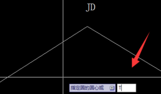 CAD如何通過切線交點(diǎn)繪制曲線