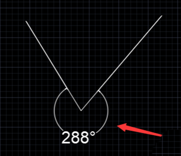CAD如何標(biāo)注鈍角度數(shù)？